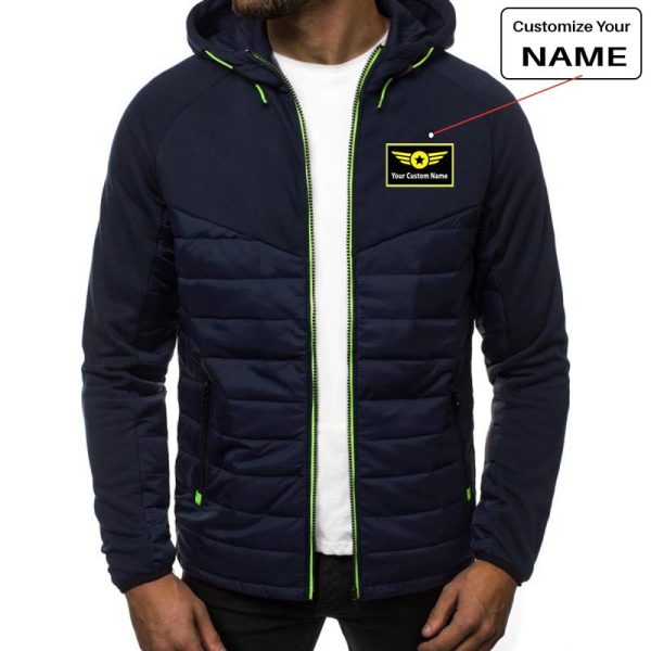 Custom Name with  Special Badge  Designed Sportive Jackets Online