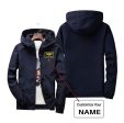 Custom Name with  Special Badge  Designed Windbreaker Jackets For Discount