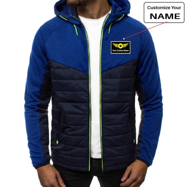 Custom Name with  Special Badge  Designed Sportive Jackets Online