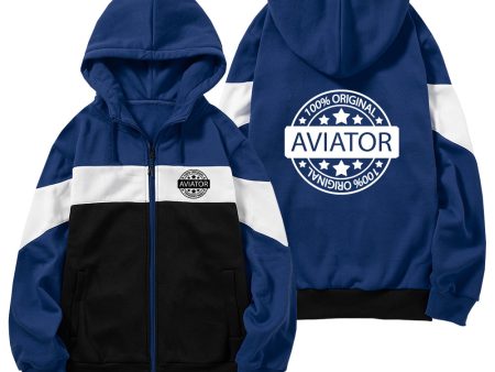 100 Original Aviator Designed Colourful Zipped Hoodies Online now