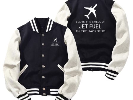 I Love The Smell Of Jet Fuel In The Morning Designed Baseball Style Jackets For Cheap