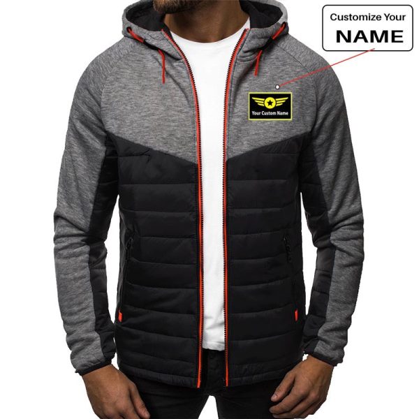 Custom Name with  Special Badge  Designed Sportive Jackets Online