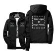 Custom 3 LOGOS Designed Windbreaker Jackets Online Sale