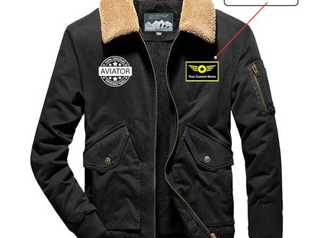 100 Original Aviator Designed Thick Bomber Jackets For Sale